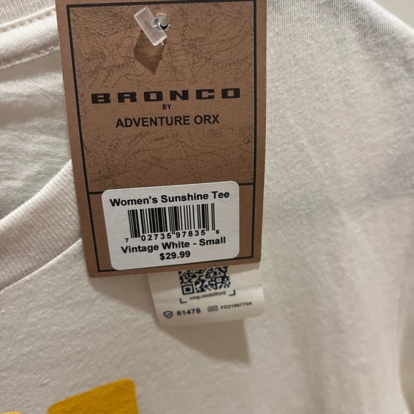 NWT bronco tee - Picture 4 of 4